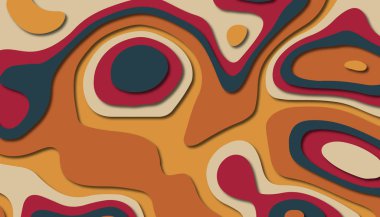 Soyut kağıt oyma şablonu arka plan, kitap kapağı için