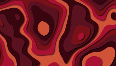 Soyut kağıt oyma şablonu arka plan, kitap kapağı için