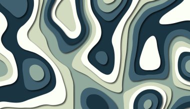 Soyut kağıt oyma şablonu arka plan, kitap kapağı için