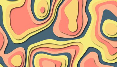 Soyut kağıt oyma şablonu arka plan, kitap kapağı için