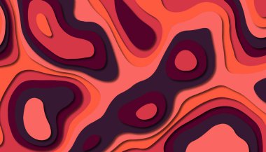 Soyut kağıt oyma şablonu arka plan, kitap kapağı için