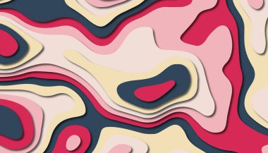 Soyut kağıt oyma şablonu arka plan, kitap kapağı için