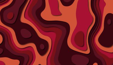 Soyut kağıt oyma şablonu arka plan, kitap kapağı için