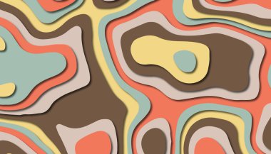 Soyut kağıt oyma şablonu arka plan, kitap kapağı için