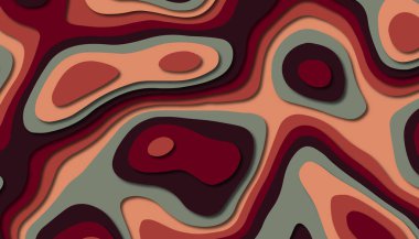 Soyut kağıt oyma şablonu arka plan, kitap kapağı için