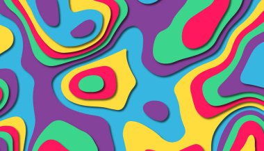 Soyut kağıt oyma şablonu arka plan, kitap kapağı için