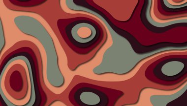 Soyut kağıt oyma şablonu arka plan, kitap kapağı için