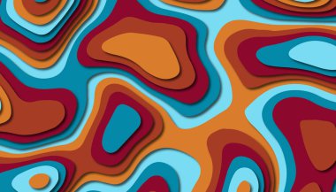 Soyut kağıt oyma şablonu arka plan, kitap kapağı için