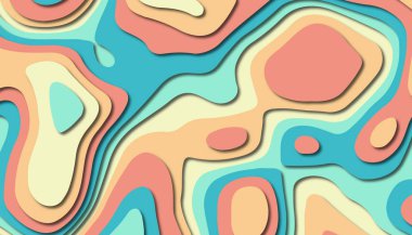 Soyut kağıt oyma şablonu arka plan, kitap kapağı için