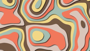 Soyut kağıt oyma şablonu arka plan, kitap kapağı için