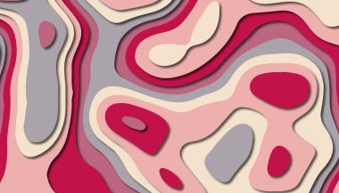 Soyut kağıt oyma şablonu arka plan, kitap kapağı için