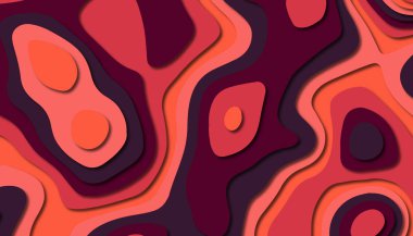 Soyut kağıt oyma şablonu arka plan, kitap kapağı için