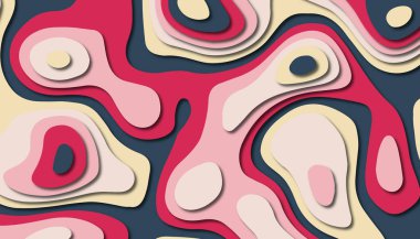 Soyut kağıt oyma şablonu arka plan, kitap kapağı için