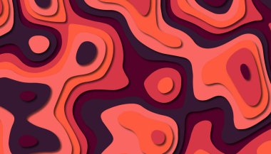 Soyut kağıt oyma şablonu arka plan, kitap kapağı için