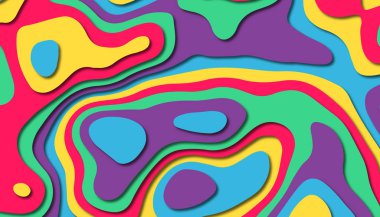 Soyut kağıt oyma şablonu arka plan, kitap kapağı için