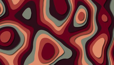 Soyut kağıt oyma şablonu arka plan, kitap kapağı için