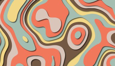 Soyut kağıt oyma şablonu arka plan, kitap kapağı için