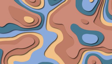 Soyut kağıt oyma şablonu arka plan, kitap kapağı için