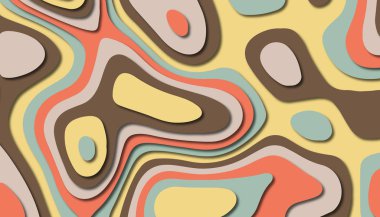 Soyut kağıt oyma şablonu arka plan, kitap kapağı için