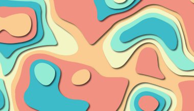 Soyut kağıt oyma şablonu arka plan, kitap kapağı için