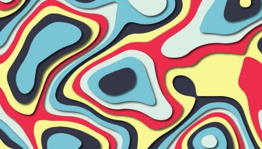 Soyut kağıt oyma şablonu arka plan, kitap kapağı için