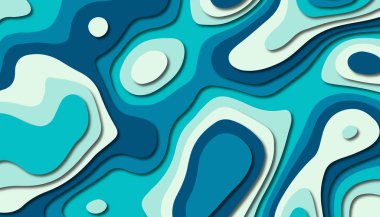 Soyut kağıt oyma şablonu arka plan, kitap kapağı için