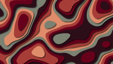 Soyut kağıt oyma şablonu arka plan, kitap kapağı için