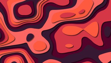 Soyut kağıt oyma şablonu arka plan, kitap kapağı için