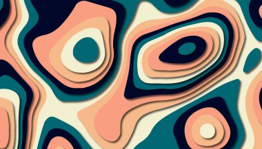 Soyut kağıt oyma şablonu arka plan, kitap kapağı için