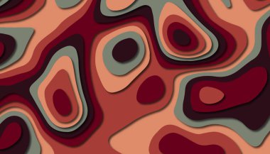 Soyut kağıt oyma şablonu arka plan, kitap kapağı için