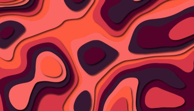 Soyut kağıt oyma şablonu arka plan, kitap kapağı için