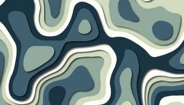 Soyut kağıt oyma şablonu arka plan, kitap kapağı için