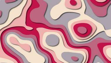 Soyut kağıt oyma şablonu arka plan, kitap kapağı için