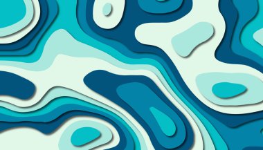 Soyut kağıt oyma şablonu arka plan, kitap kapağı için