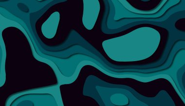 Soyut kağıt oyma şablonu arka plan, kitap kapağı için