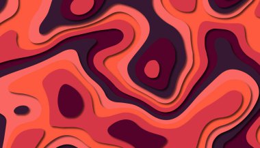 Soyut kağıt oyma şablonu arka plan, kitap kapağı için