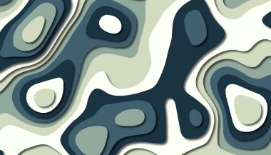 Soyut kağıt oyma şablonu arka plan, kitap kapağı için