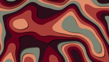 Soyut kağıt oyma şablonu arka plan, kitap kapağı için