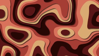 Soyut kağıt oyma şablonu arka plan, kitap kapağı için