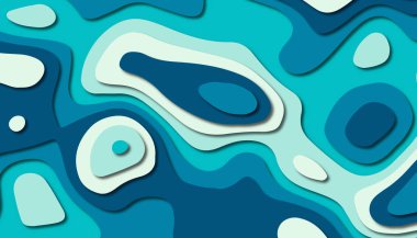 Soyut kağıt oyma şablonu arka plan, kitap kapağı için