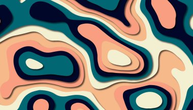 Soyut kağıt oyma şablonu arka plan, kitap kapağı için