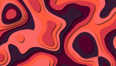 Soyut kağıt oyma şablonu arka plan, kitap kapağı için