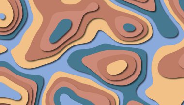 Soyut kağıt oyma şablonu arka plan, kitap kapağı için