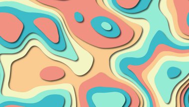 Soyut kağıt oyma şablonu arka plan, kitap kapağı için