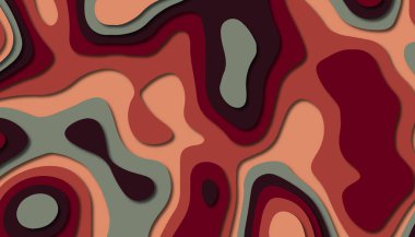 Soyut kağıt oyma şablonu arka plan, kitap kapağı için