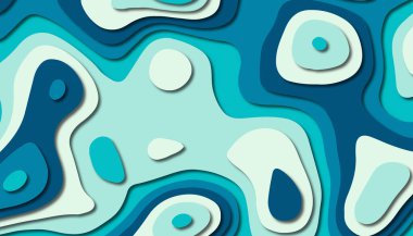 Soyut kağıt oyma şablonu arka plan, kitap kapağı için