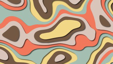 Soyut kağıt oyma şablonu arka plan, kitap kapağı için