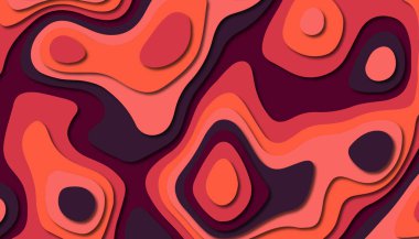 Soyut kağıt oyma şablonu arka plan, kitap kapağı için