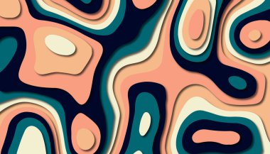 Soyut kağıt oyma şablonu arka plan, kitap kapağı için