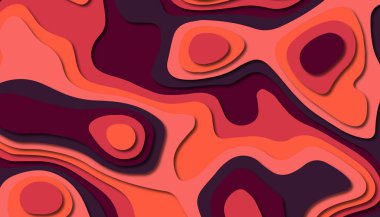 Soyut kağıt oyma şablonu arka plan, kitap kapağı için